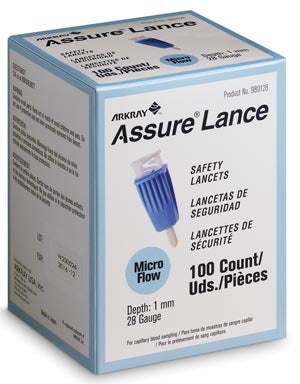 Arkray Assure® Haemolance® Plus Lancet, BX/100 (multiple options)
