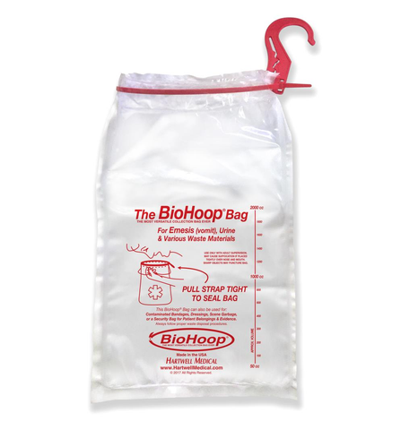 Hartwell BioHoop® Collection Bag with Hook (PK/12)