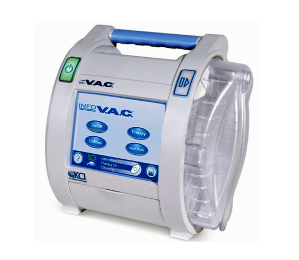 KCI Acelity INFOV.A.C.® Negative Pressure Wound Therapy Unit, Recertif