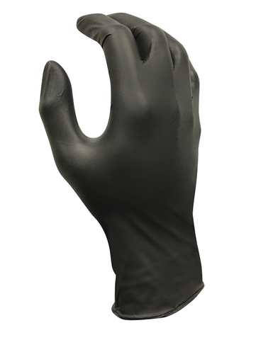 Intco Synguard® Black Nitrile Exam Gloves, BX/100 (multiple options)