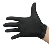 Intco Synguard® Black Nitrile Exam Gloves, BX/100 (multiple options)