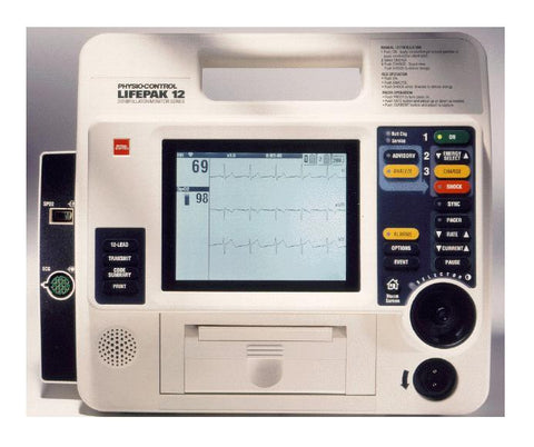 Physio-Control LIFEPAK® 12 Monophasic Defibrillator , Recertified (multiple options)