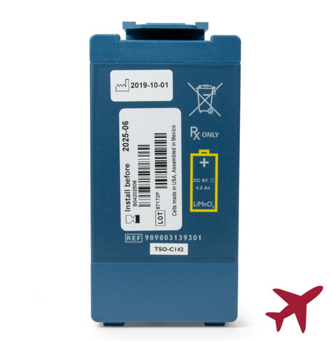 Philips HeartStart® OnSite® / FRx® Reaplcement Aviation Battery (ea)