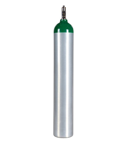 Medline® E Size Aluminum Oxygen (O2) Cylinder Tank with Toggle Valve (ea)