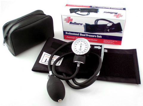 Medsourcelabs Blood Pressure Cuff Sphygmomanometer and Gauge, Adult (ea)