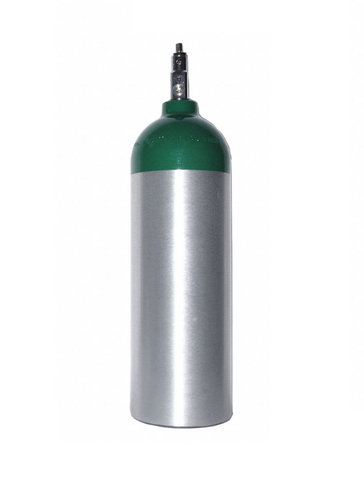Meret MJD Jumbo D Size Medical Oxygen (O2) Cylinder Tank with Toggle Valve (ea)