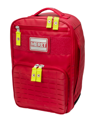 Professional EMS Moulage Kit w/Hard Carrying Case, Red