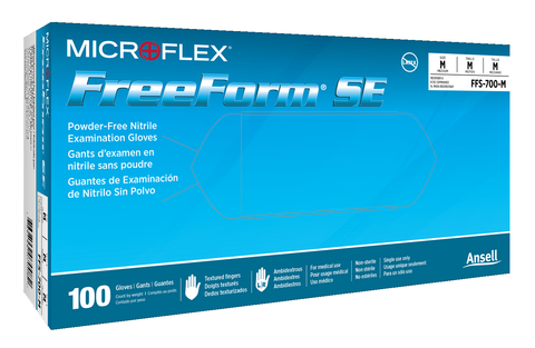 Ansell MICROFLEX® FreeForm® SE FFS-700 Nitrile Gloves (multiple options)