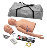 Simulaids® Adult ALS Torso Training Manikin with Carry Bag (ea)