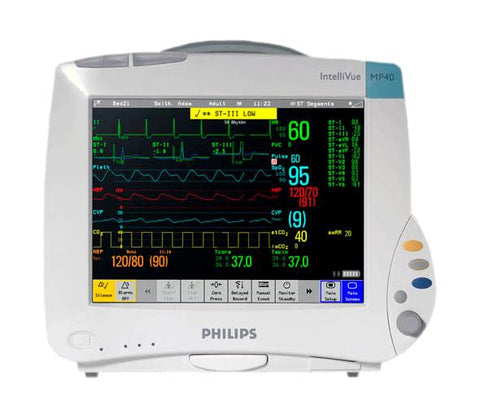 Philips IntelliVue MP40 Patient Monitor, Recertified