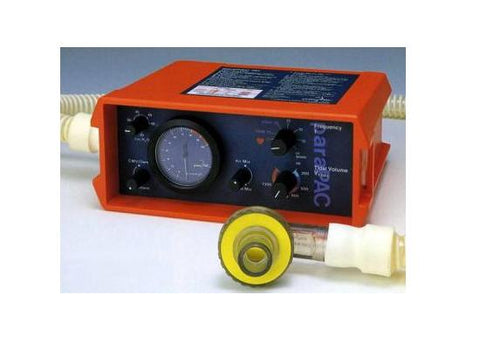 Pneupac paraPAC® Model 2D Transport Ventilator w/Alarms, Recertified