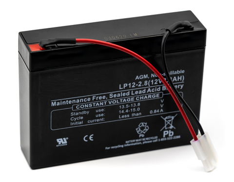 Battery for SSCOR S-SCORT® III Suction Unit (Model 74000) with Wire Harness (ea)