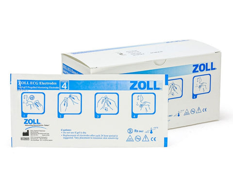 ZOLL® Monitoring ECG Electrodes, 4-Lead (PK/4)