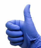 CleanSafety® Superb Blue Nitrile Powder Free Exam Gloves, BX/100 (multiple options)