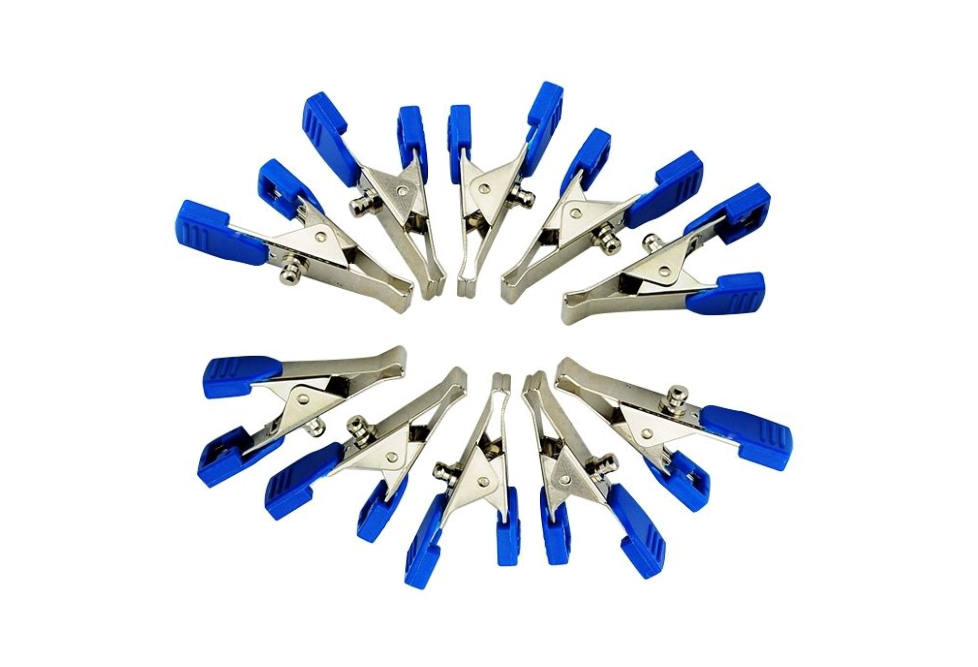 CLIP ADAPTADOR PARA DERIVACIONES EKG CONEXION TIPO BANANA (4mm) A SNAP PAQ. CON 10 PZAS - Foto 10