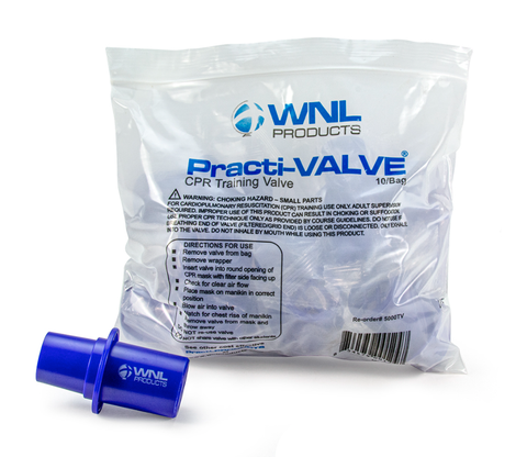 WNL Products CPR Practi-VALVE® Training Valve (PK/10)