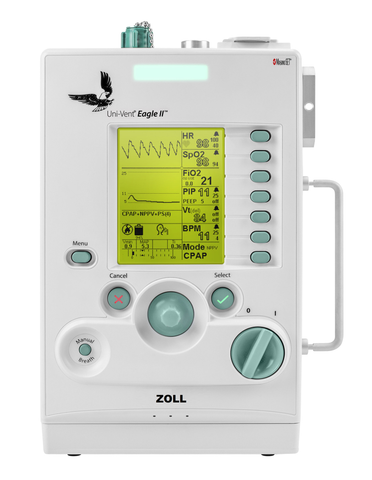 ZOLL Unit-Vent® Eagle II™ Portable Ventilator, Recertified