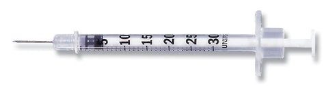BD .3ml Insulin Syringe w/31g Needle
