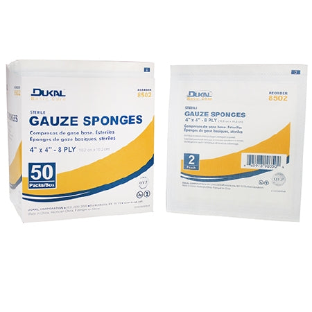 Gauze Sponges Sterile - 4 x 4