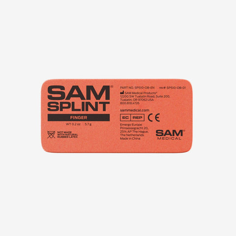 Sam Finger Splint, Orange