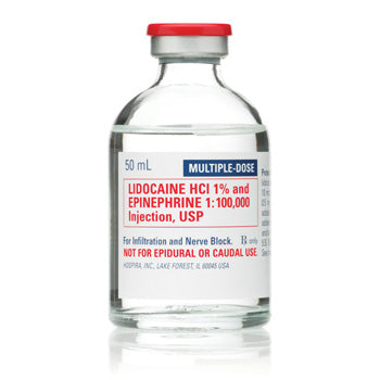 Lidocaine Hydrochloride and Epinephrine Injection 1%, USP Backorder until 1/2024!
