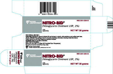 Nitroglycerin Ointment, USP (Nitro-Bid™)