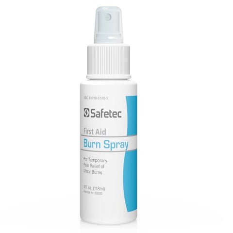 Safetec Burn Spray, 4 oz. Bottle