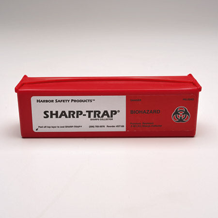Sharp-Trap 1/2 Qt. Container, Red - CLEARANCE!